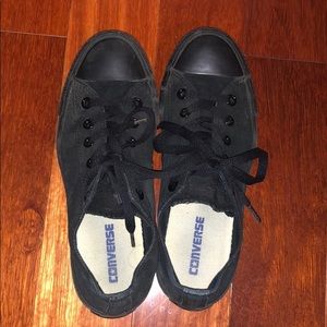 All Black Classic Converse